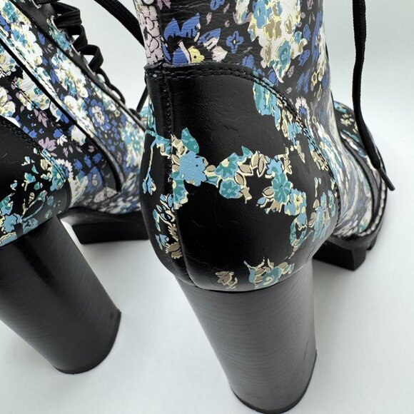 Louis Vuitton Star Trail Ankle Boots Calfskin Leather Floral Multicolor W EU 40 - Picture 9 of 12